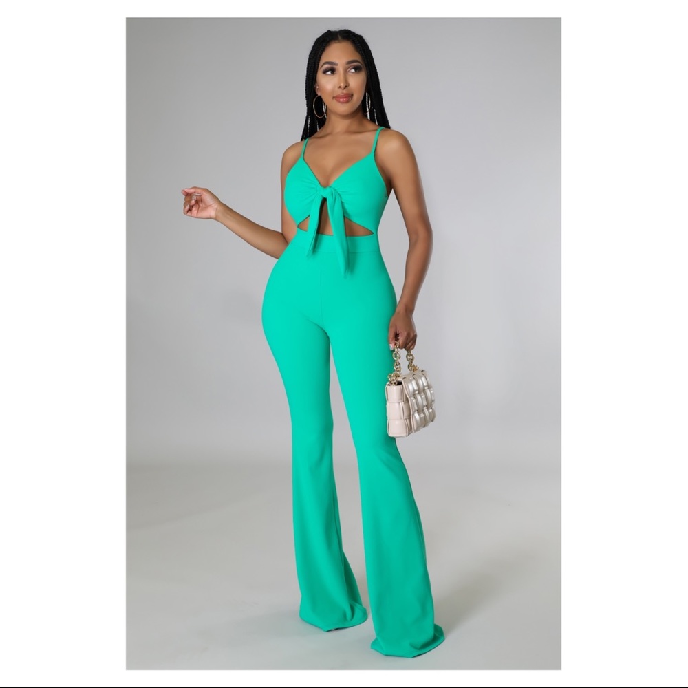 Spring brunch jumpsuit